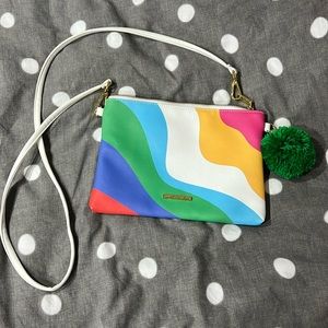 NWOT Studio DIY Wavy Clutch Purse